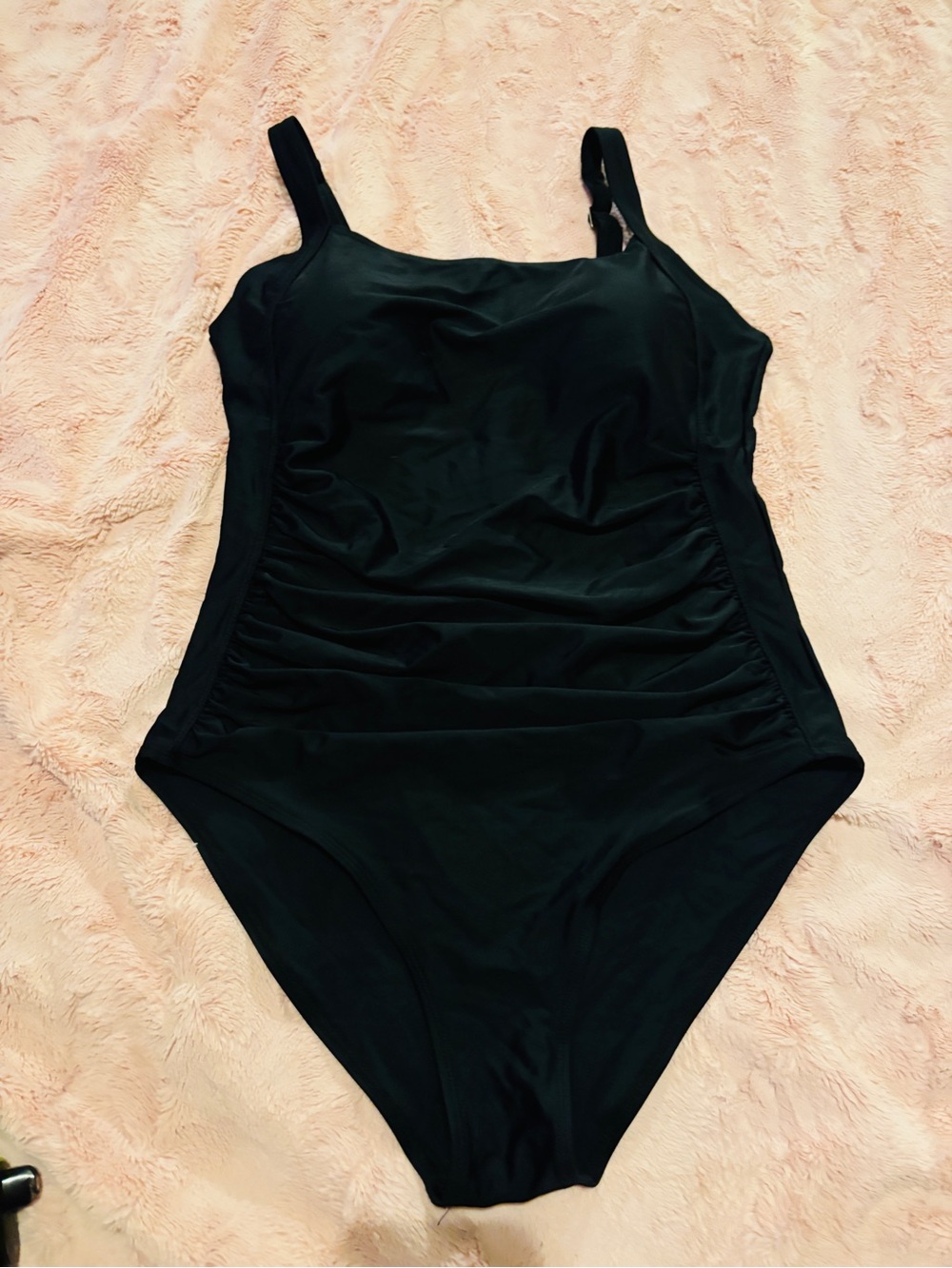 Classic Black One-Piece Swimsuit